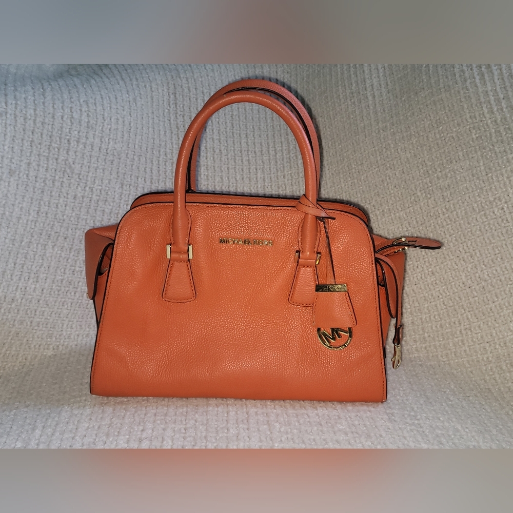 Michael Kors orange purse